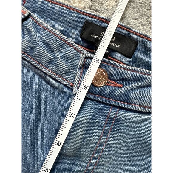 True Religion Becca Mid Rise Boot Cut Jeans Size 28 NWT Minor Flaw - Picture 10 of 13